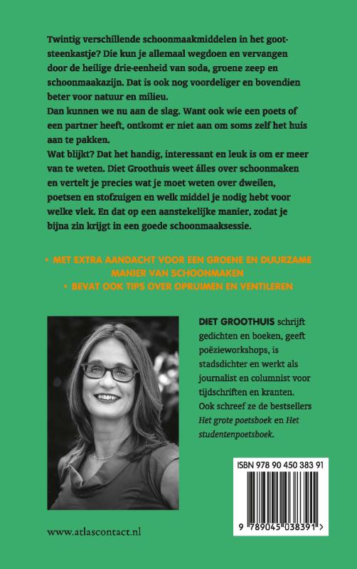 Het groene poetsboekje achterkant