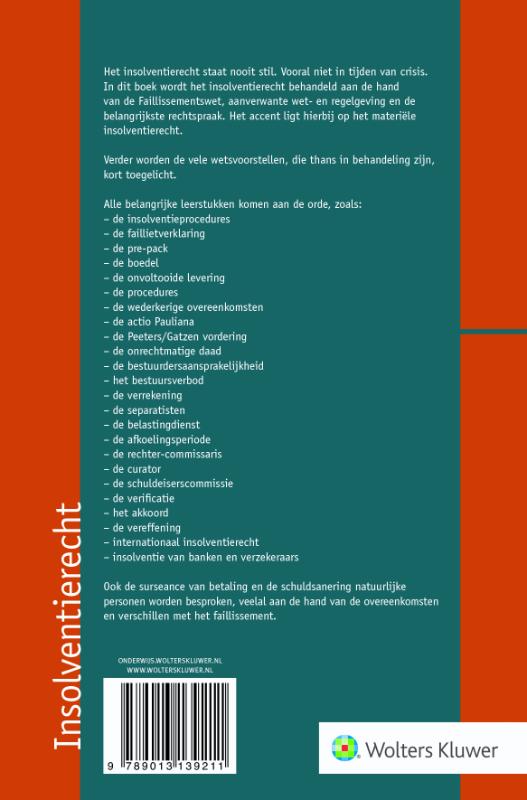 Insolventierecht achterkant