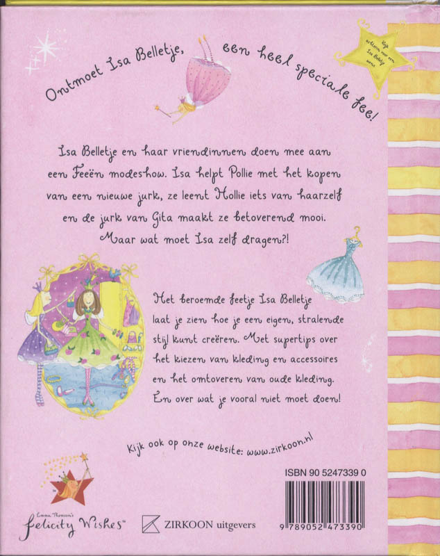 Isa Belletje / Betoverende Mode achterkant