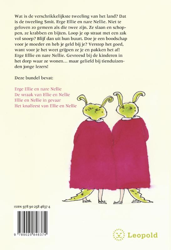 De hele erge Ellie en nare Nellie achterkant