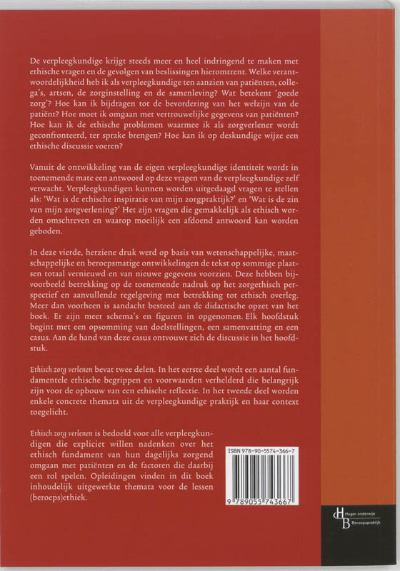 Ethisch Zorg Verlenen achterkant