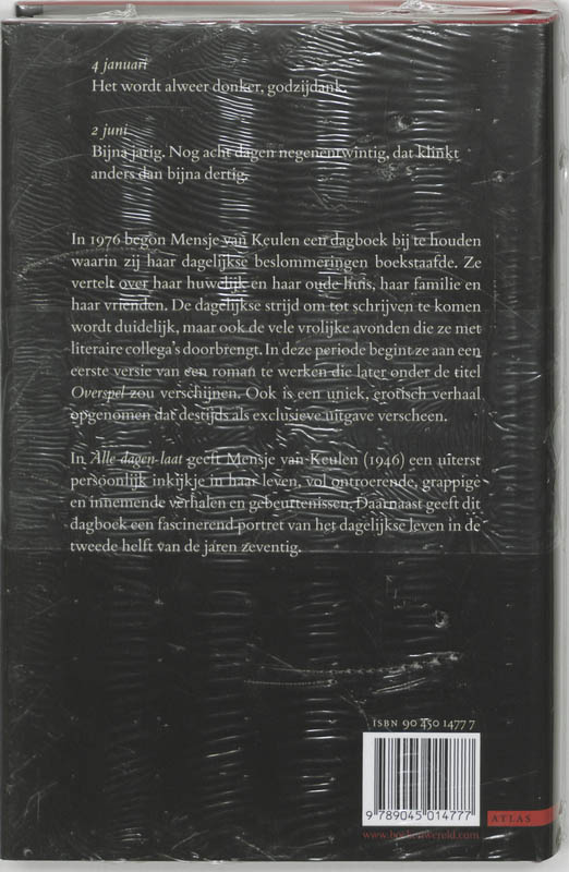 Alle dagen laat achterkant