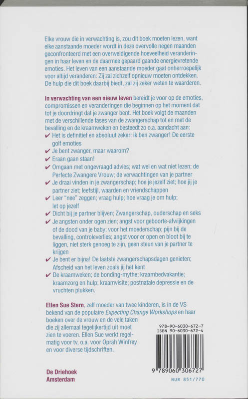 In Verwachting Van Een Nieuw Leven achterkant