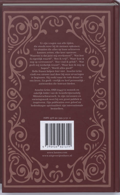 Anselm Grüns Boek Met Antwoorden achterkant