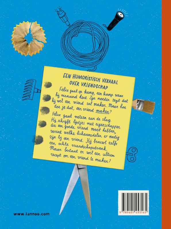 Hoe maak ik een vriend? achterkant