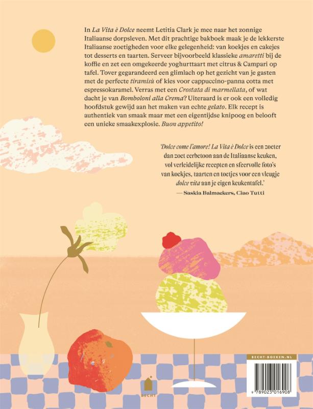 La vita è dolce achterkant