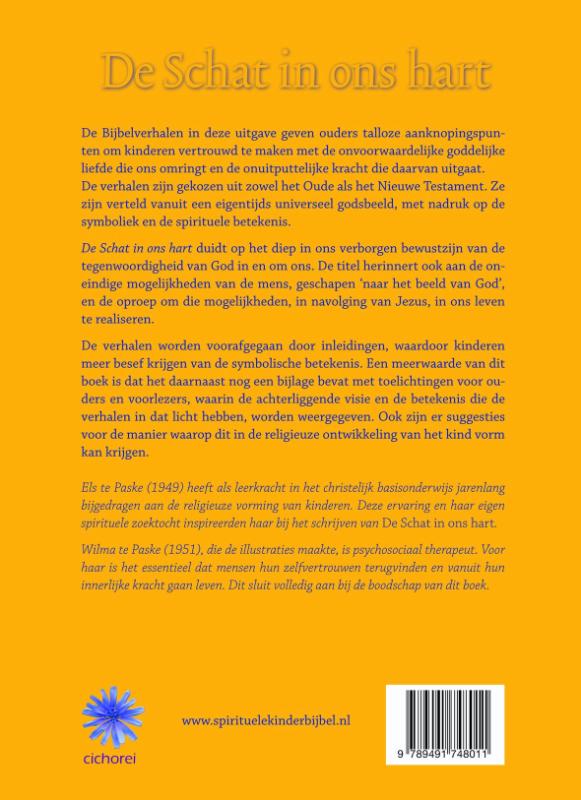 De schat in ons hart achterkant