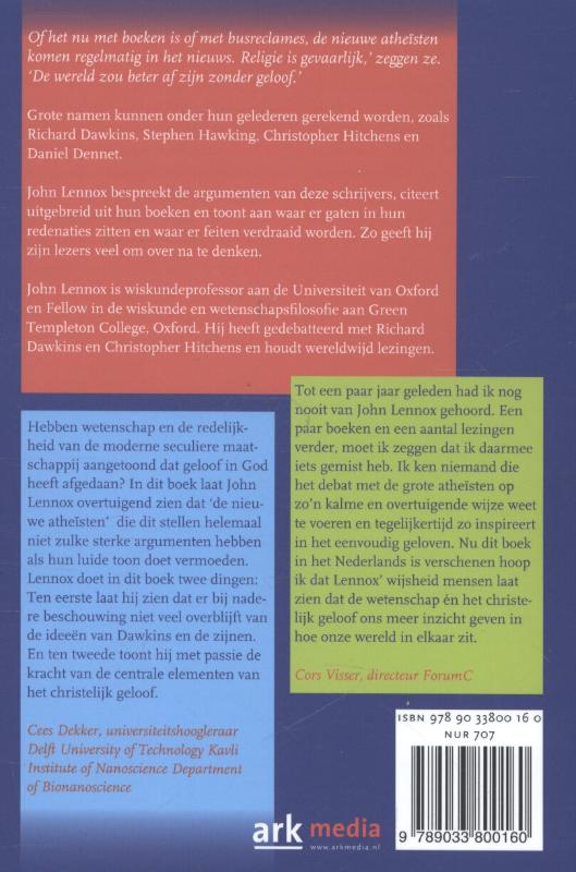 God in het vizier achterkant