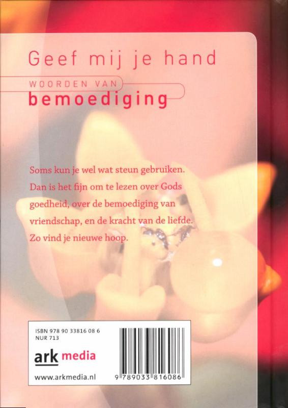 Geef mij je hand achterkant