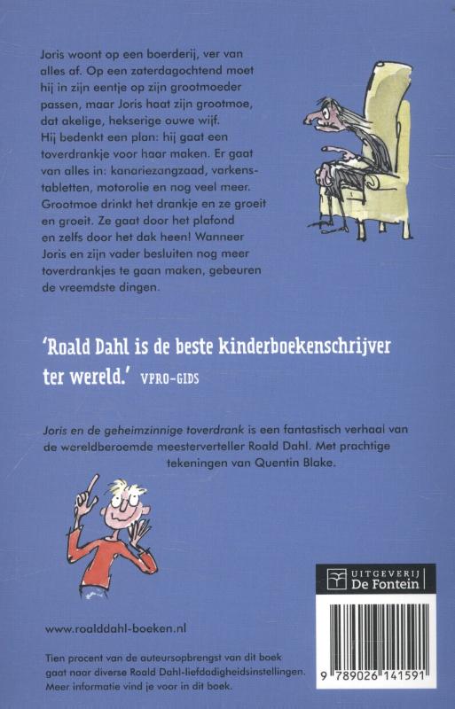 Joris en de geheimzinnige toverdrank achterkant