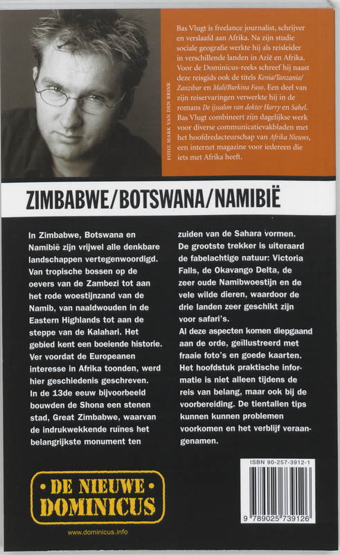 Zimbabwe / Botswana / Namibie / Dominicus reeks achterkant