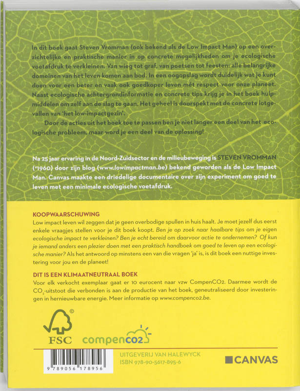 Low Impact Man achterkant