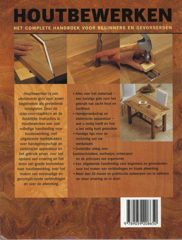Houtbewerken achterkant