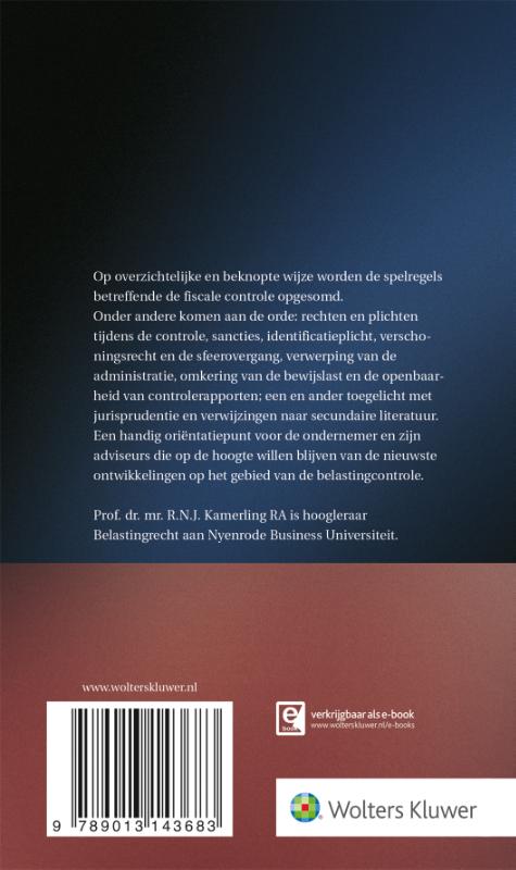 Belastingcontrole 2017 achterkant