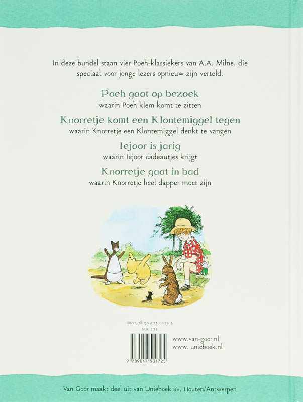 Verhalen van Winnie de Poeh achterkant