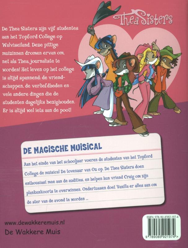 De magische muisical / Thea Sisters / 5 achterkant