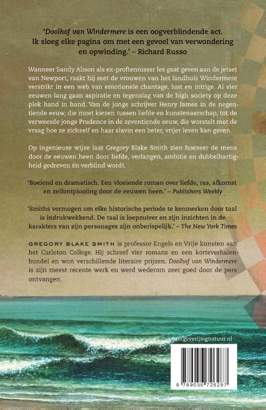 Doolhof van Windermere achterkant