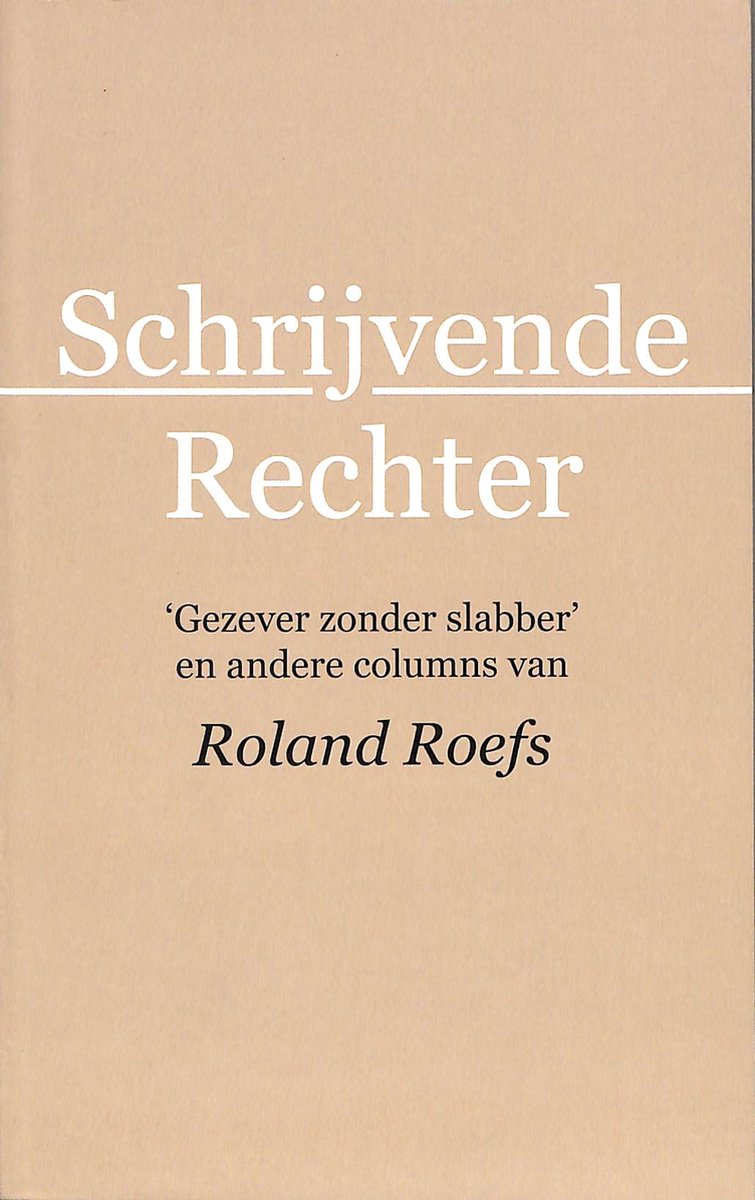 Schrijvende rechter