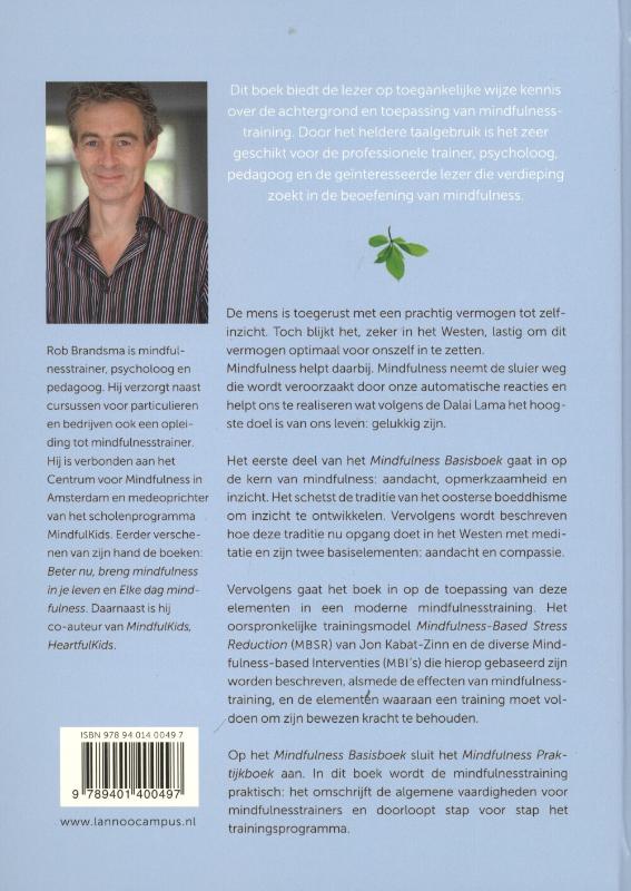 Mindfulness basisboek achterkant