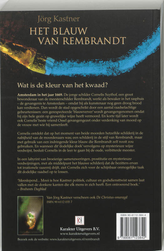 Het Blauw Van Rembrandt achterkant
