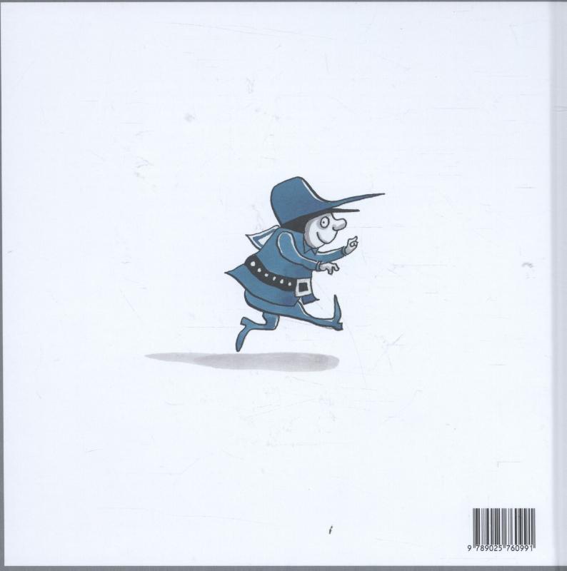 Peter en de wolf achterkant