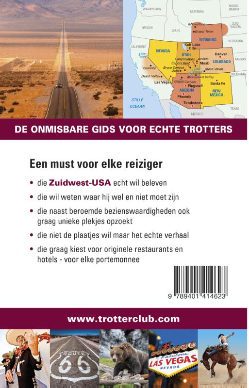 Zuidwest USA / Trotter achterkant