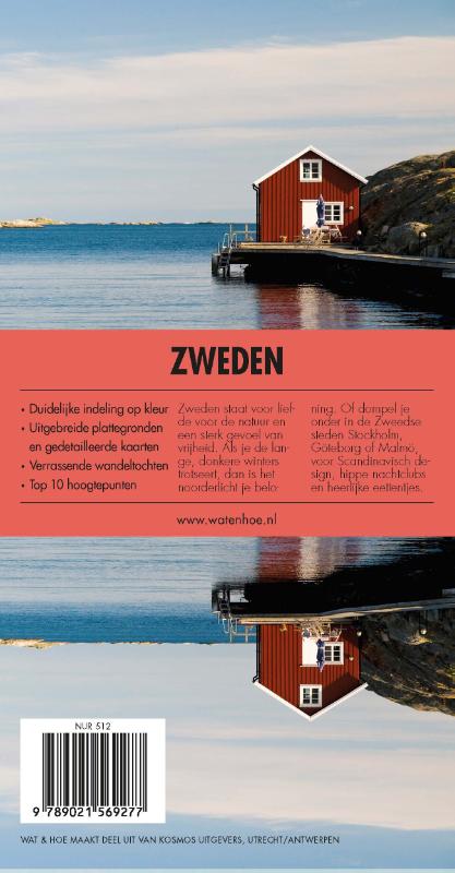 Zweden / Wat & Hoe Reisgids achterkant
