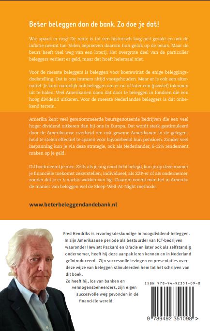 Permanent inkomen met Amerikaanse hoog-dividendaandelen achterkant