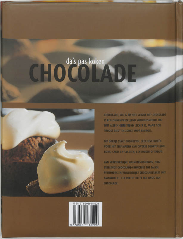 Chocolade / Da's pas koken achterkant