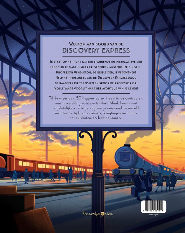 Aan boord van de Discovery Express achterkant