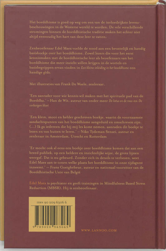 Een kleine inleiding in het boeddhisme achterkant