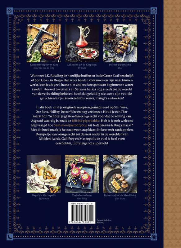 Kookboek voor geeks achterkant