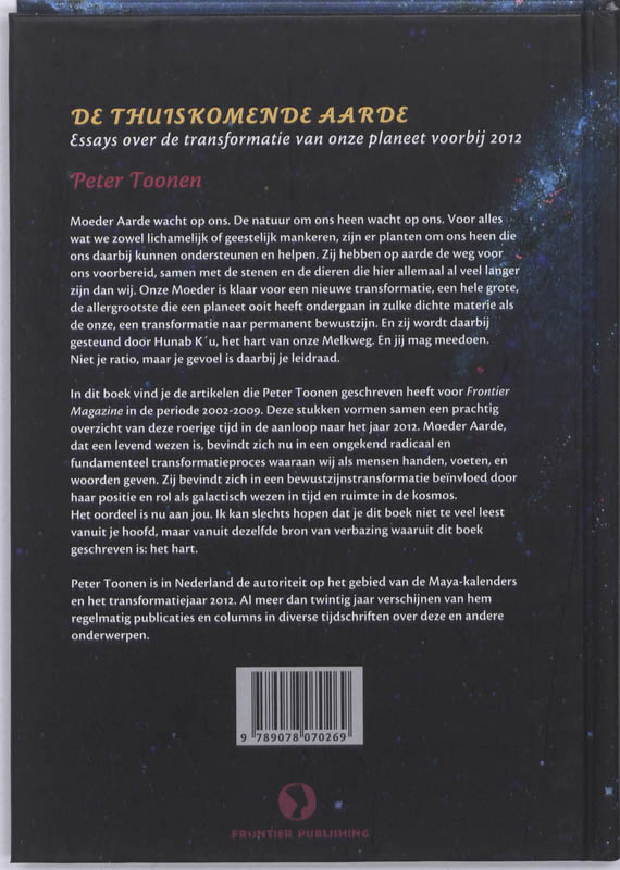 De thuiskomende Aarde achterkant