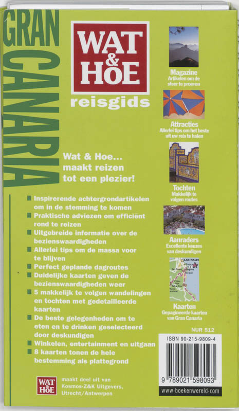 Gran Canaria / Wat & Hoe onderweg achterkant