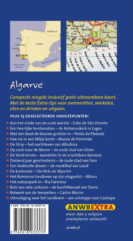 Algarve / ANWB extra achterkant