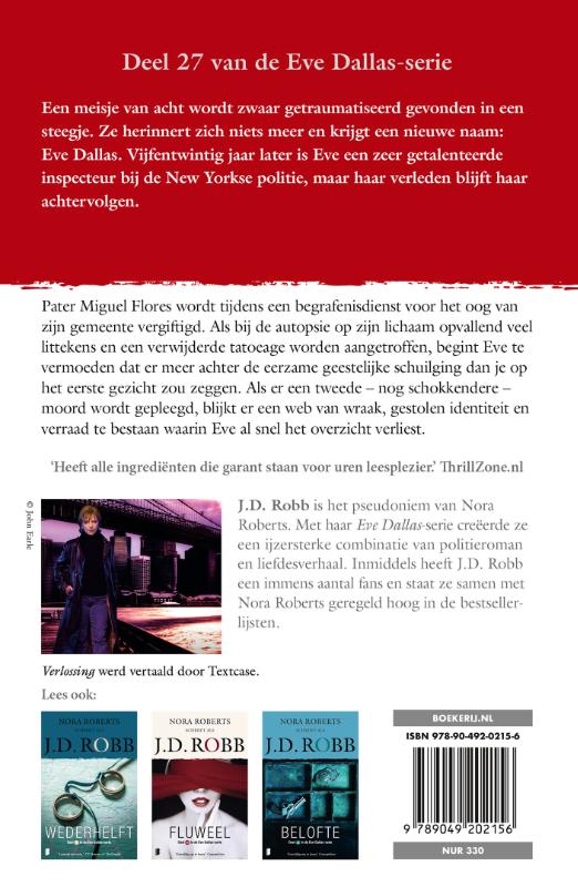 Verlossing / Eve Dallas / 27 achterkant