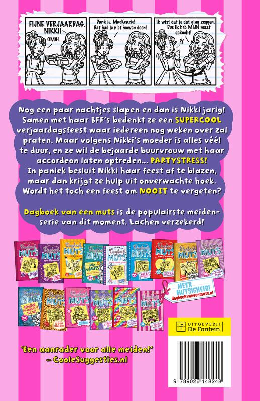 Dagboek van een muts 13 achterkant