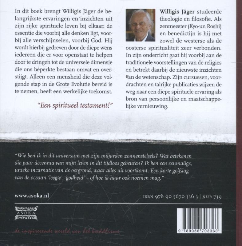 Voorbij God achterkant