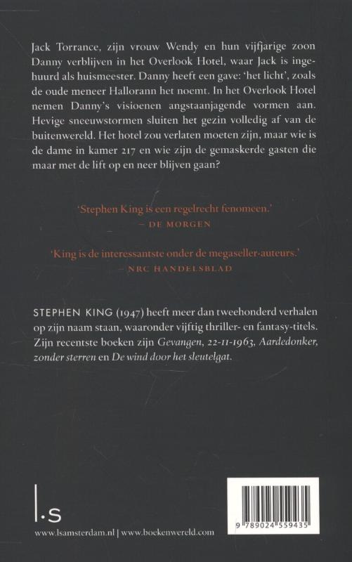 De shining achterkant