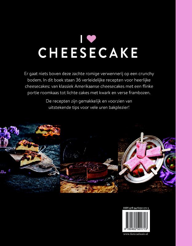 I love cheesecake achterkant