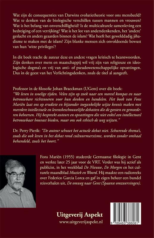 De slaap van de rede brengt monsters voort achterkant