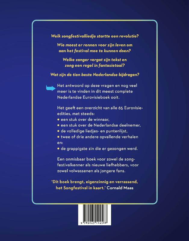 Het eurovisie Songfestival achterkant