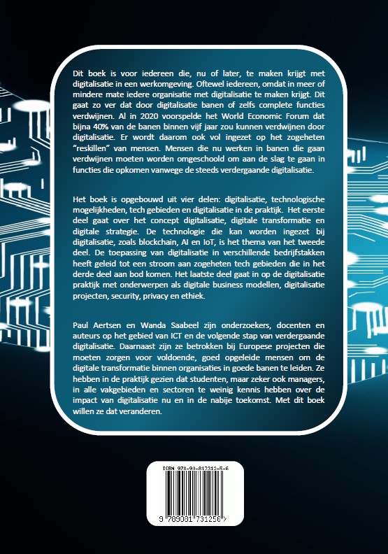 Digitalisatie Management Handboek achterkant