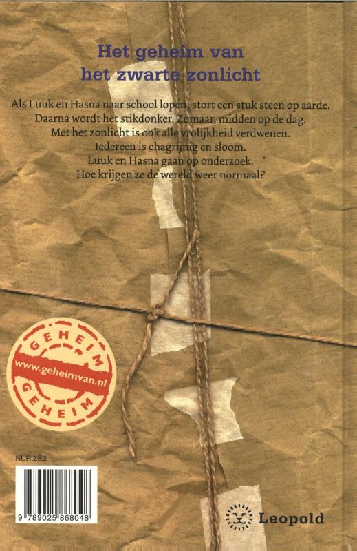 Het geheim van het zwarte zonlicht achterkant