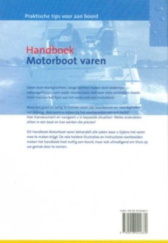 Handboek Motorboot Varen achterkant
