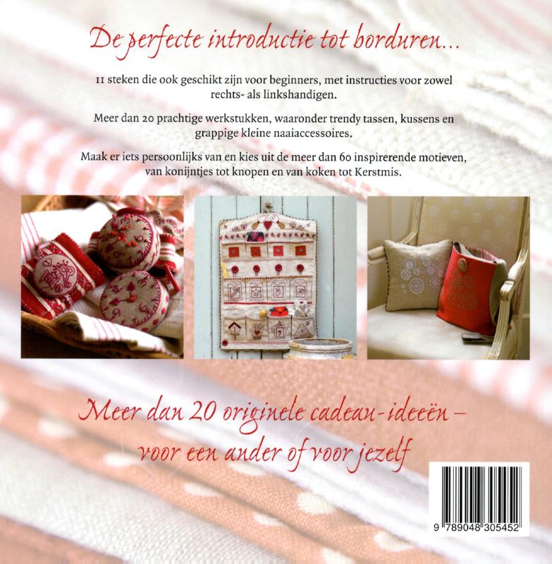 Steekjes met liefde achterkant