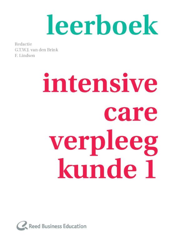 Leerboek intensive-care-verpleegkunde 1