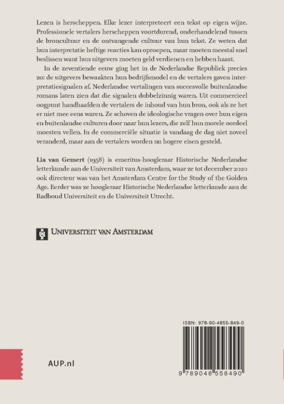 Herscheppen / Golden Age Lectures achterkant