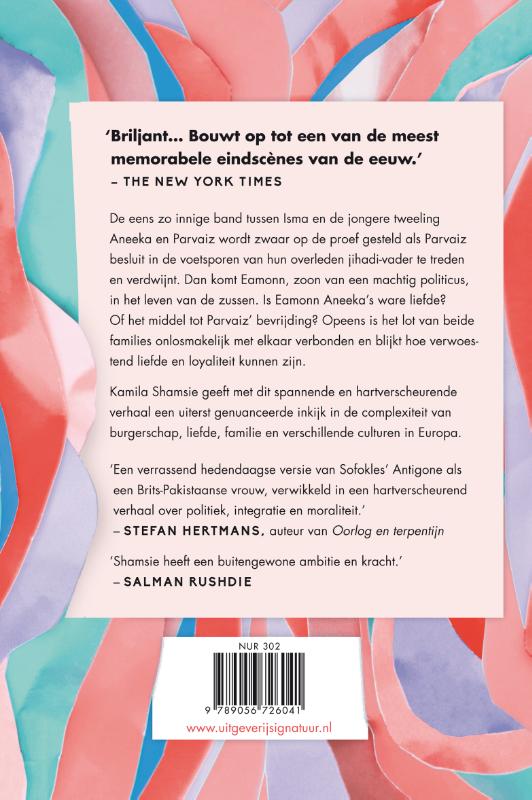 Huis in brand achterkant