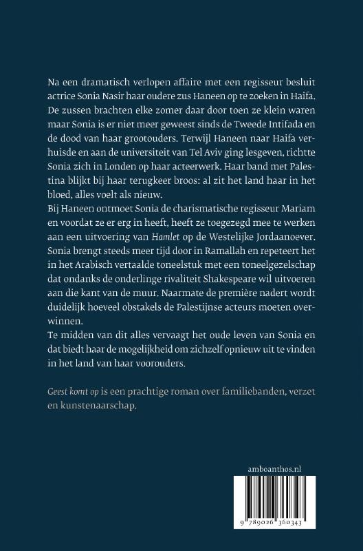 Geest komt op achterkant